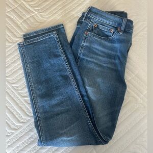 GAP vintage slim high rise jeans